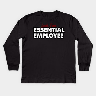 Essential Employee Kids Long Sleeve T-Shirt